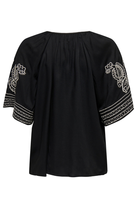 Jacqueline de Yong jdyrisso life bianca l/s top wvn